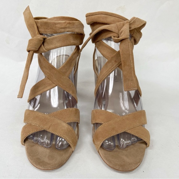 Kenneth Cole Tan Suede Sandals Size 7M - Picture 3 of 10